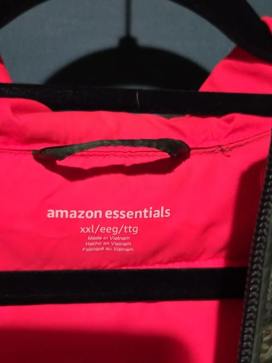 Amazon Essentials Camo Packable Puffer Hooded Jacket XXL - Picture 2 of 4